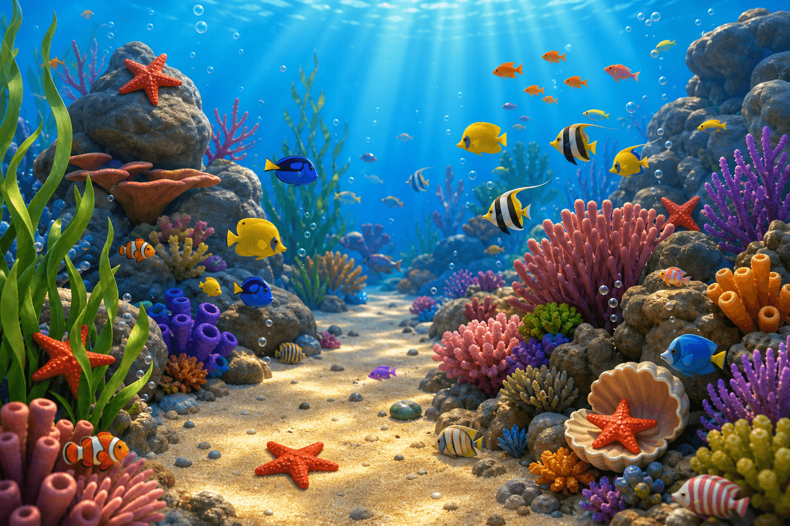 Starfish of the Reef