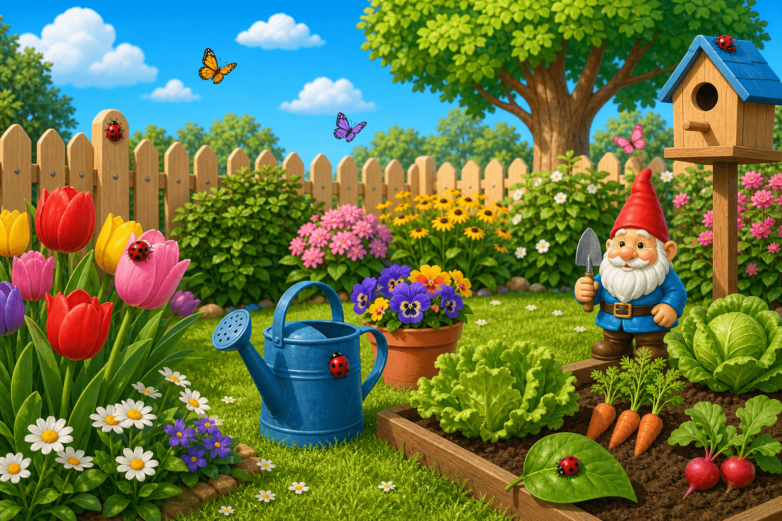 Garden Ladybugs