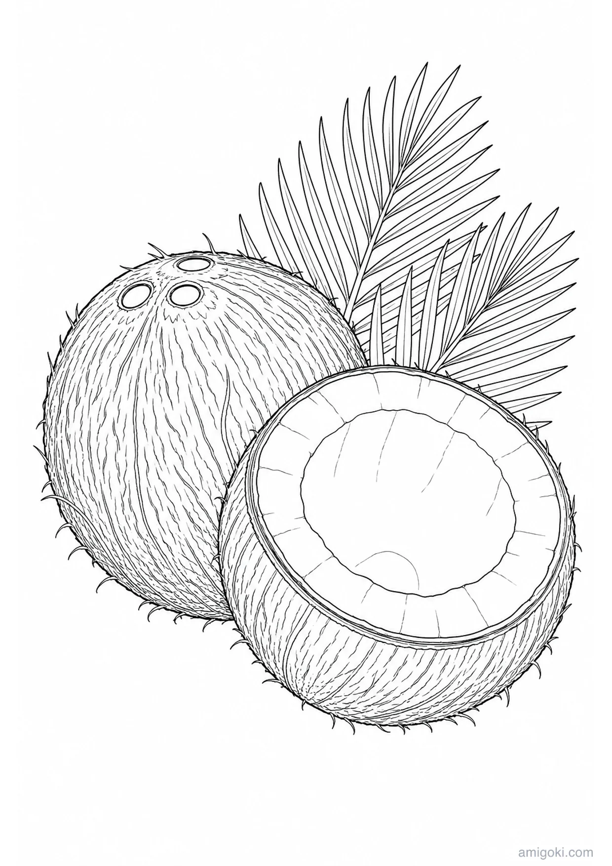 Dibujo de Coco para Colorear e Imprimir