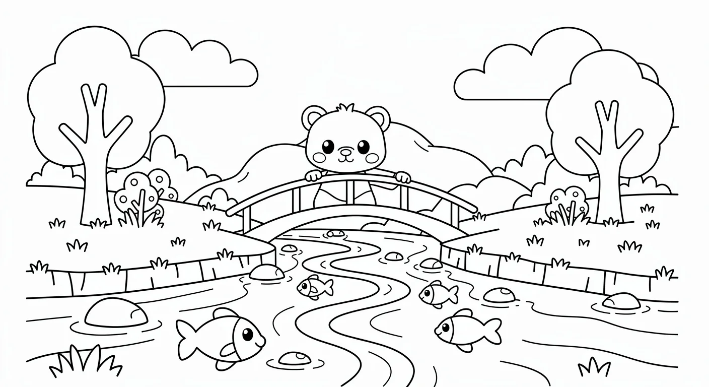 Dibujo de Rio para Colorear