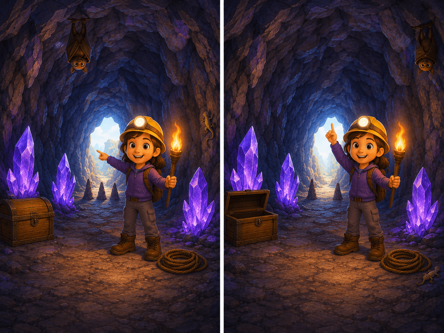 Cave differences