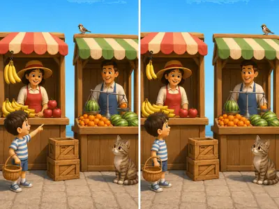 Differences at the fruit stand