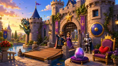 Find shapes in the castle