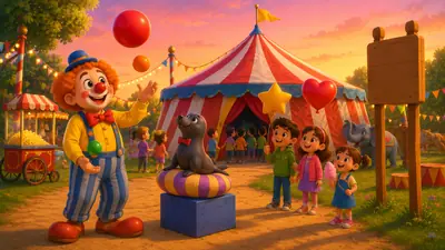 Find shapes at the circus