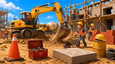 Find shapes at the construction site