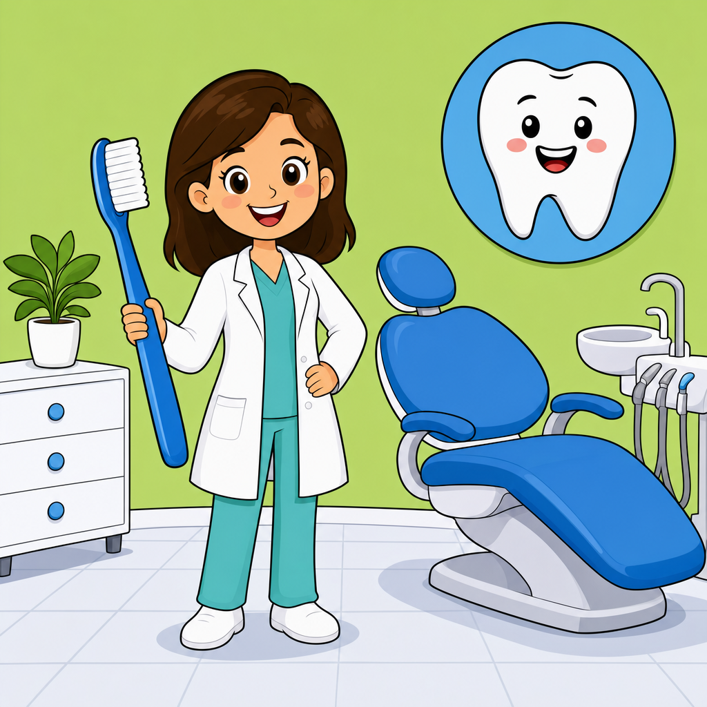 Dentist Puzzle for Kids Ages 2 to 8 (4, 9 and 16 Pieces)
