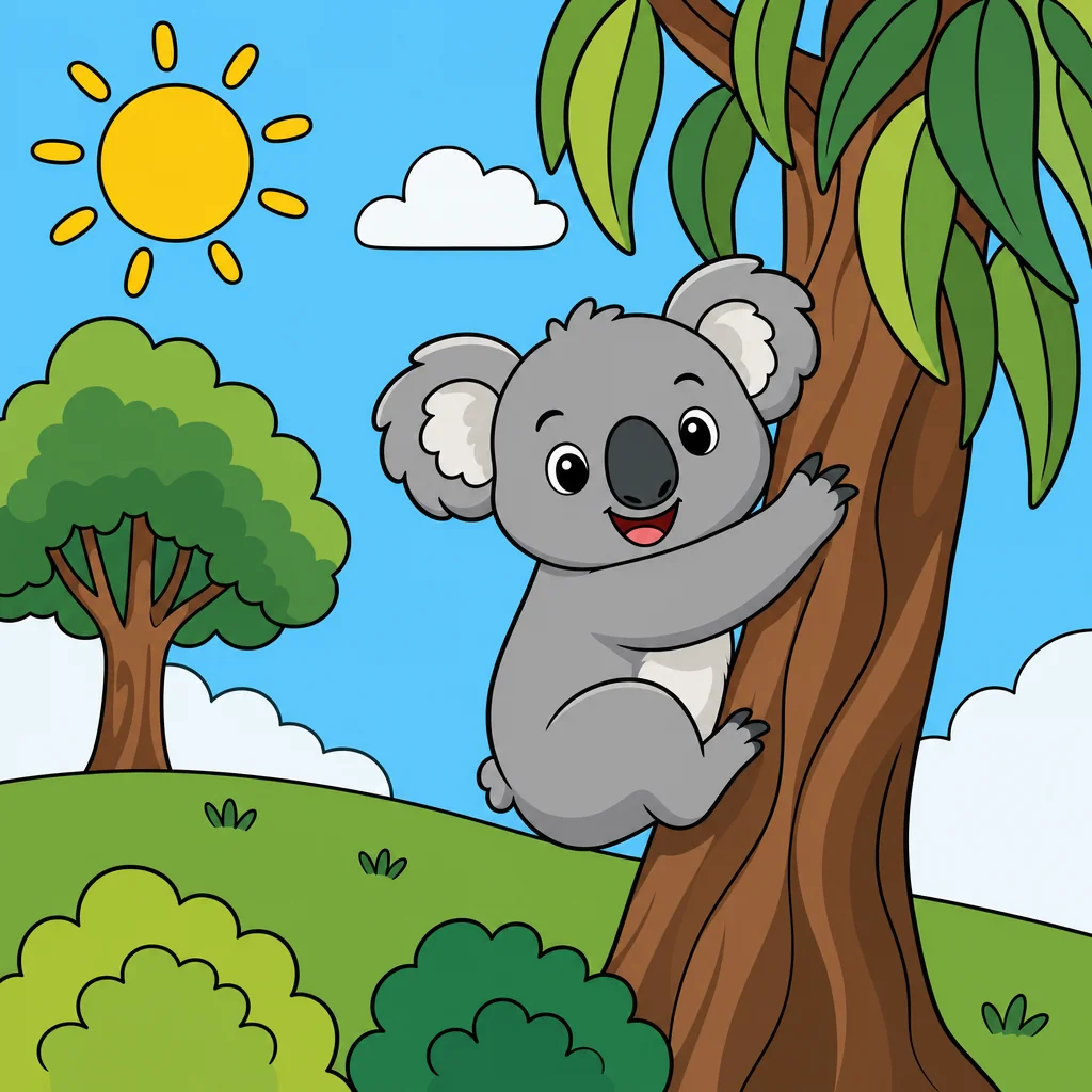 Rompecabezas de Koala para Niños de 2 a 8 Años (4, 9 y 16 Piezas)