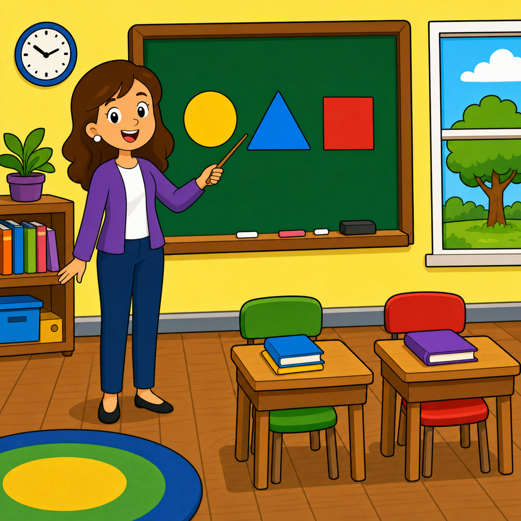 Rompecabezas de Maestra para Niños de 2 a 8 Años (4, 9 y 16 Piezas)