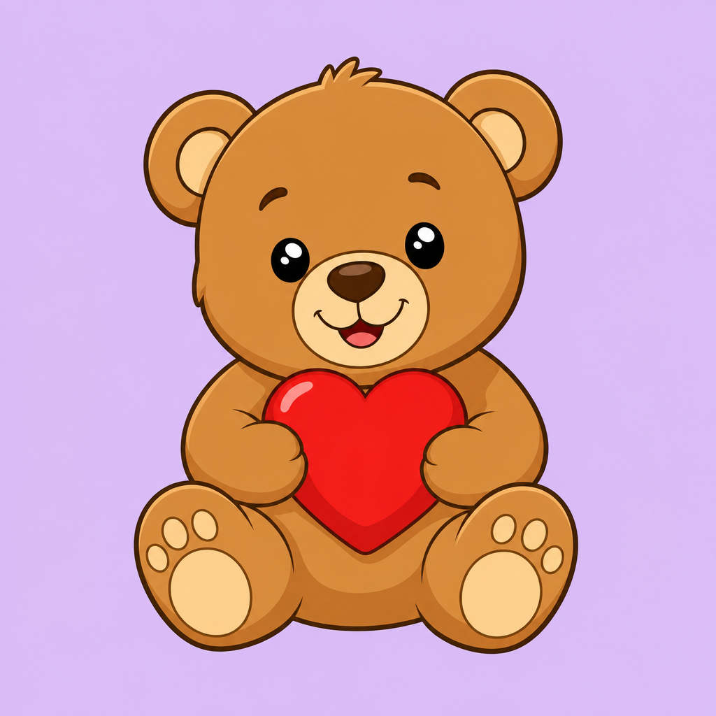 Teddy Bear Puzzle for Kids Ages 2 to 8 (4, 9 and 16 Pieces)