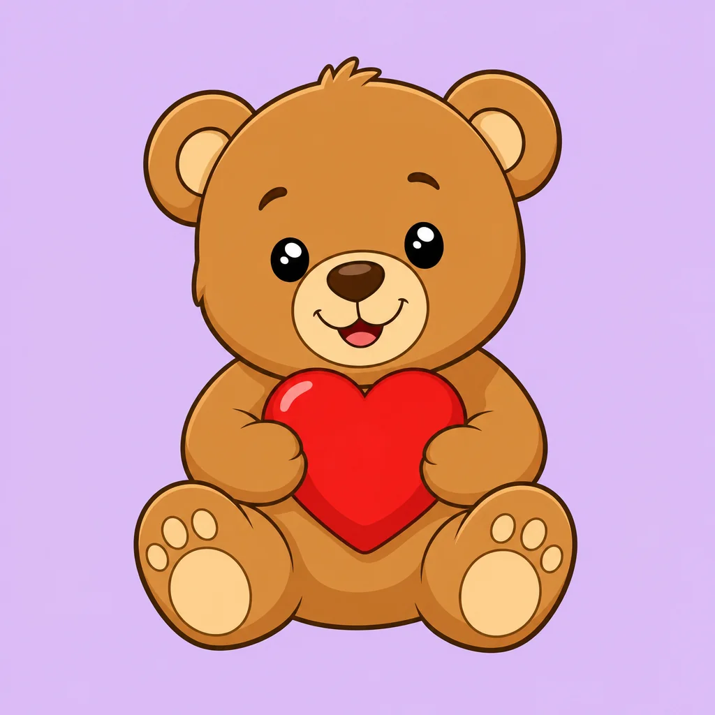 Teddy Bear Puzzle for Kids Ages 2 to 8 (4, 9 and 16 Pieces)