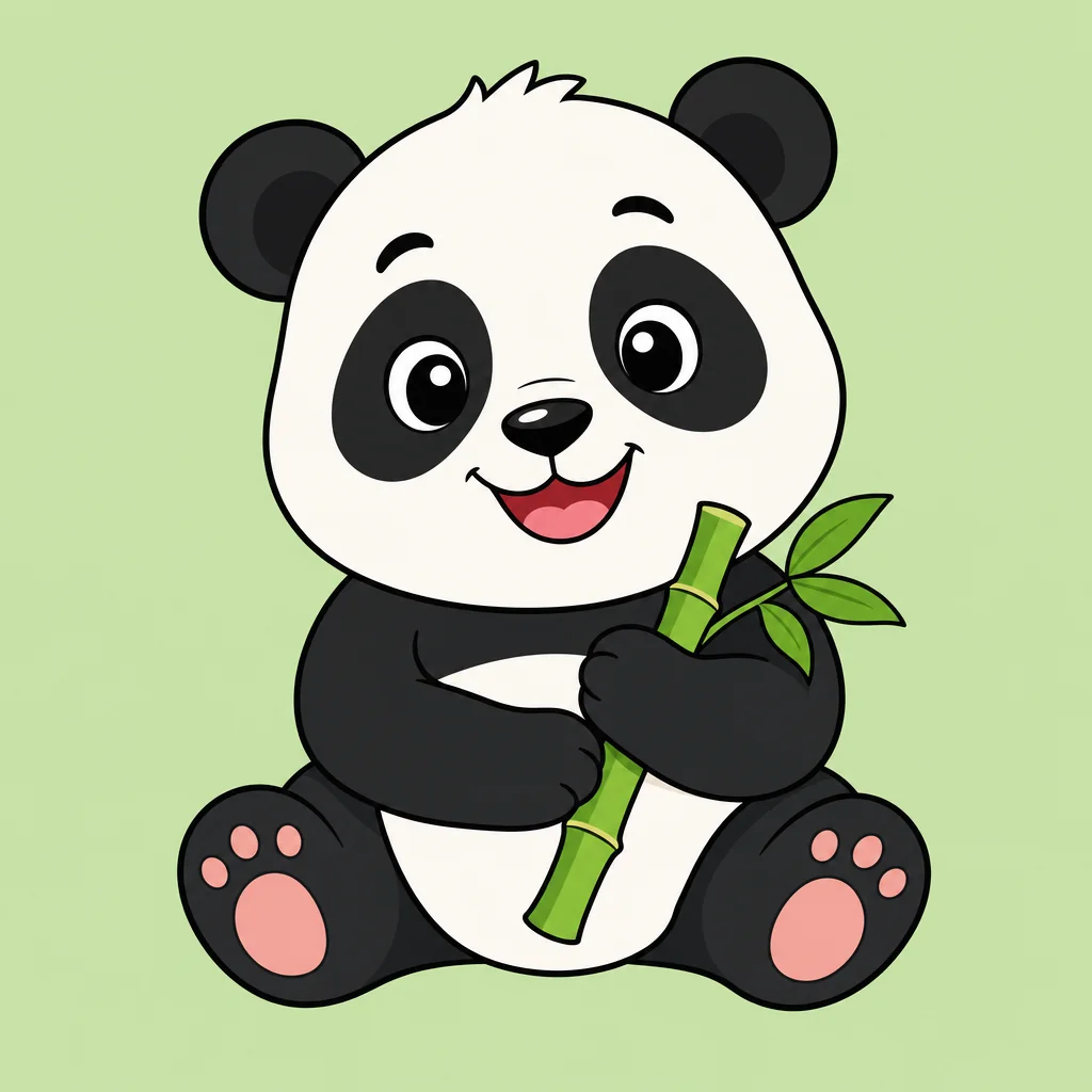 Rompecabezas de Panda para Niños de 2 a 8 Años (4, 9 y 16 Piezas)