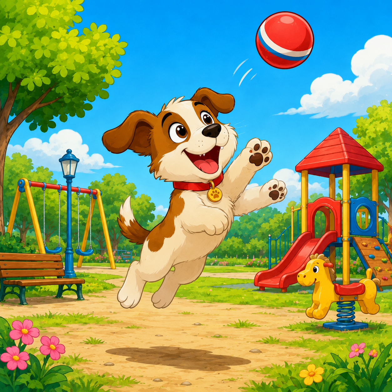 Puppy Puzzle for Kids Ages 2 to 8 (4, 9 and 16 Pieces)