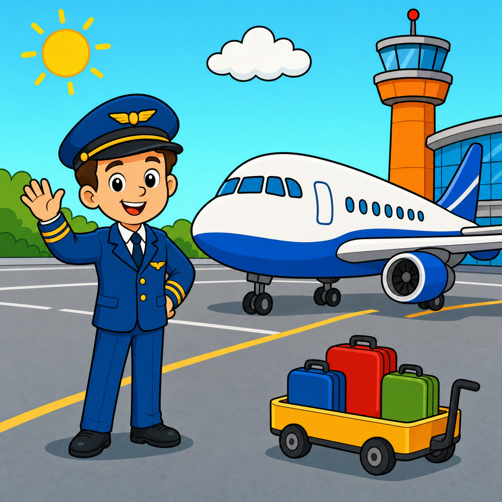 Pilot Puzzle for Kids Ages 2 to 8 (4, 9 and 16 Pieces)