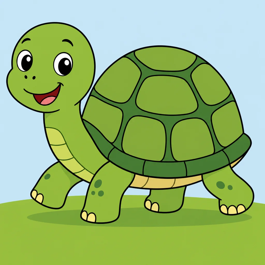 Turtle Puzzle for Kids Ages 2 to 8 (4, 9 and 16 Pieces)